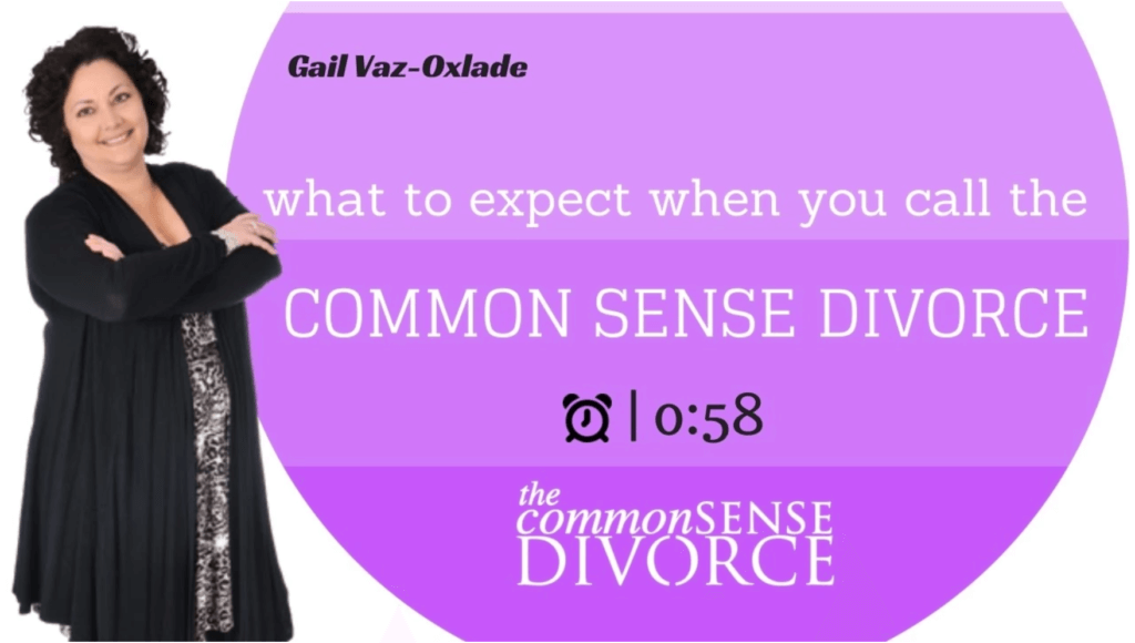 What to Expect When You Call The Common Sense Divorce 8